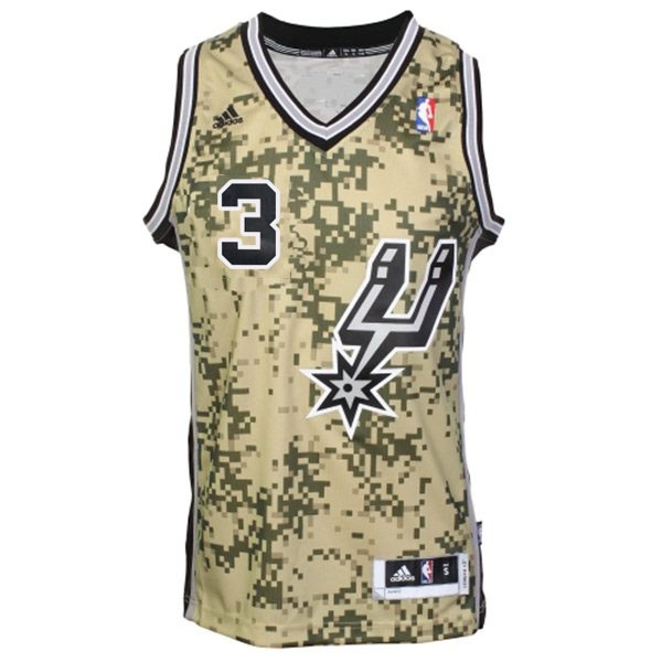 San Antonio Spurs #3 Marco Belinelli Revolution 30 Camouflage Jersey