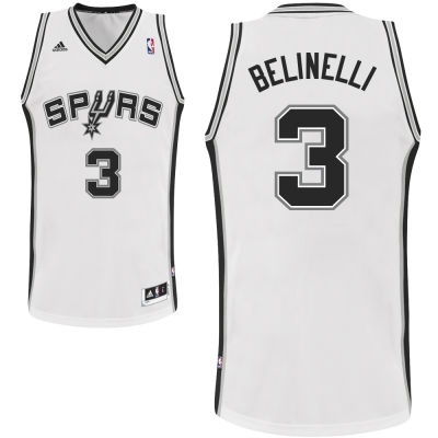 San Antonio Spurs #4 Danny Green 2014 NBA Finals Revolution 30 Swingman White Jersey