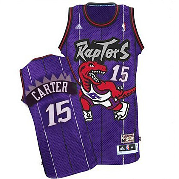 Toronto Raptors #15 Vince Carter Soul Swingman Soul Purple Jersey
