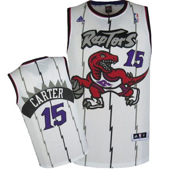 Youth Toronto Raptors #15 Vince Carter Soul Swingman Home Jersey