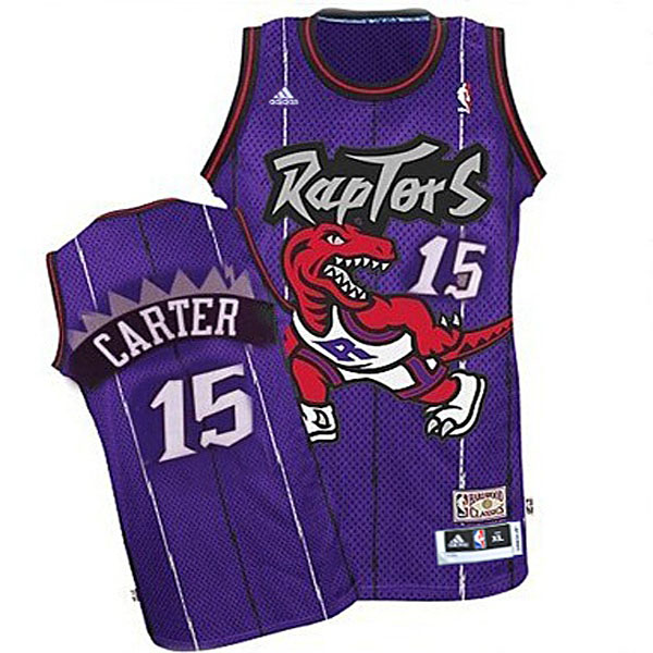 Youth Toronto Raptors #15 Vince Carter Soul Swingman Soul Purple Jersey